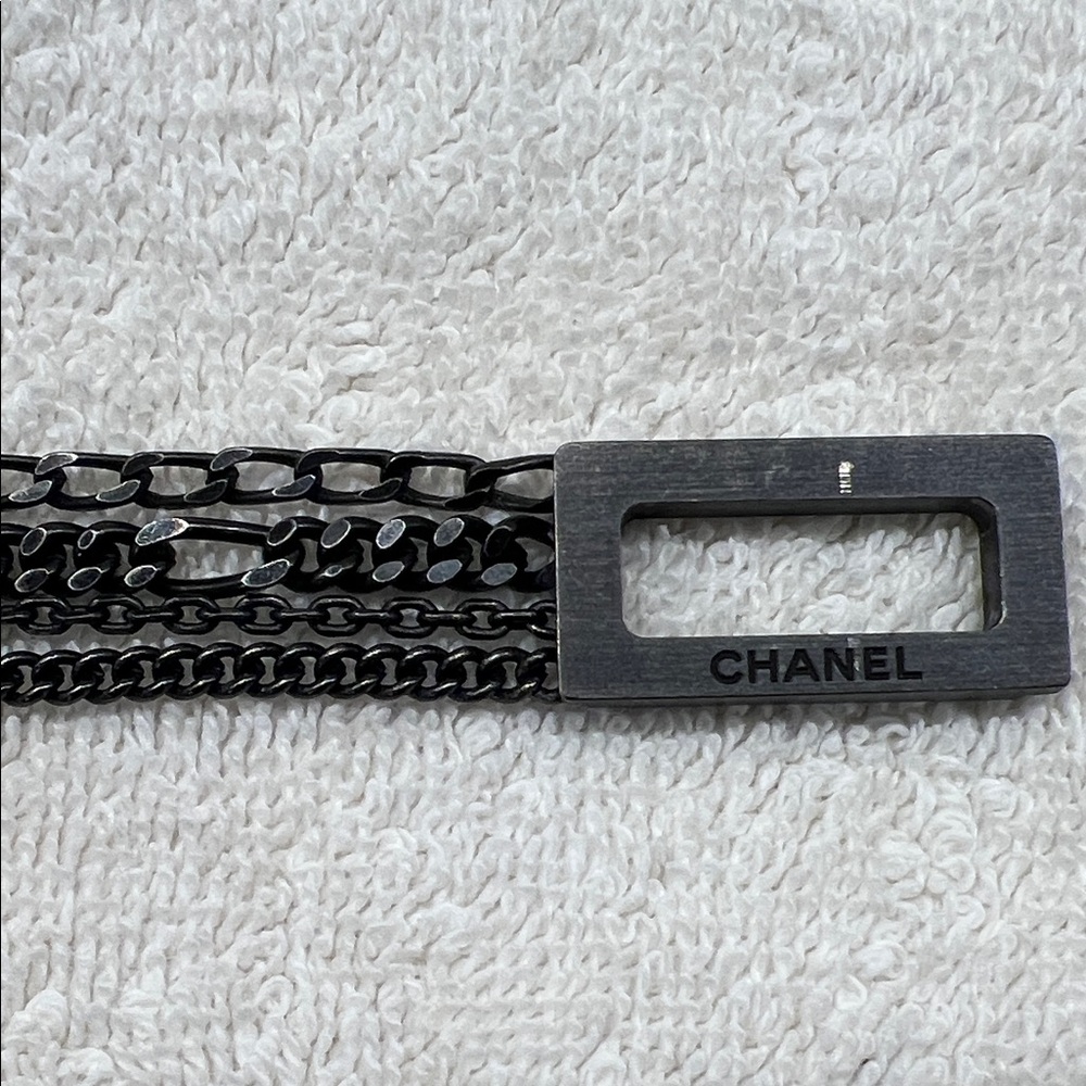 Chanel Turnlock Multistrand Chain Bracelet - Picture 2 of 6